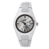 Chronotech Silver Stainless Steel Dress Watch